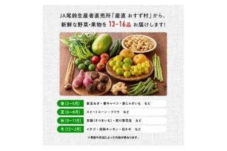 産直　おすず村　厳選詰め合わせセット（大） 【 旬野菜 フルーツ 直売所 産地直送 宮崎県産 】