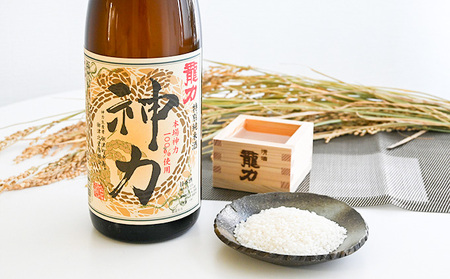 U-13【播州姫路の酒蔵・龍力】日本酒 特別純米『神力』1800ml 
