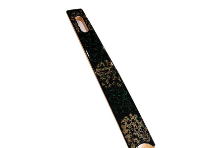 津軽塗 くつべら セット 唐塗 梨黒 靴べら 靴ベラ  伝統工芸 漆器 青森 おしゃれ お祝い