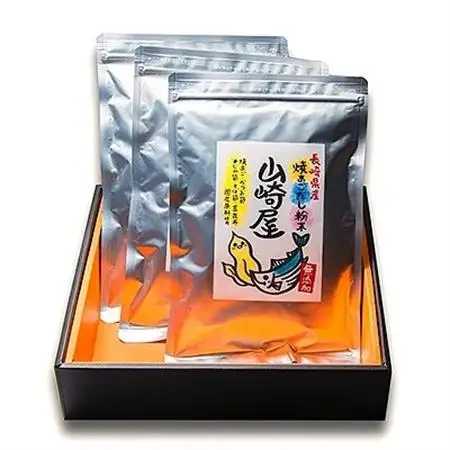 山崎屋 天然 国産 焼きあごだしパック (1パックあたり15g入り×10パック) 3袋セット_調味料 だし  ダシ_【1075997】
