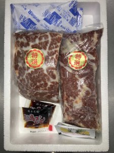 熊本県産馬刺しセット約400ｇ（大トロ200ｇ×2） ※タレ、生姜付 _U118-0011