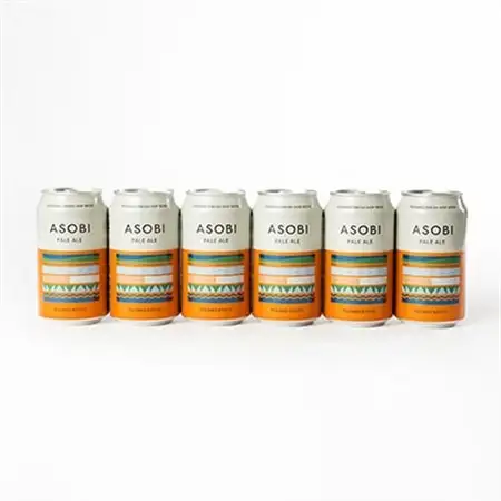 【与謝野町産ホップ使用クラフトビール】 ASOBI(アソビ)　350ml ×6本　ペールエール_酒・アルコール 地ビール ビール _【1248904】