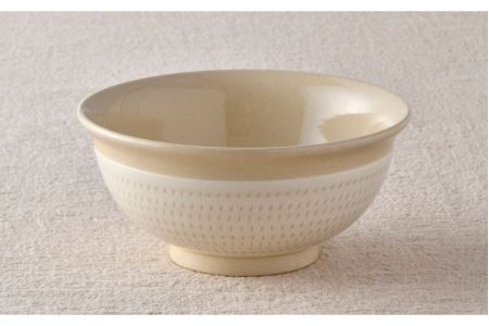 【波佐見焼】白刷毛飛び鉋 丼 茶碗 どんぶり 食器 【利左エ門窯】 [QB42]  波佐見焼