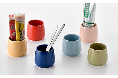 【波佐見焼】6色カラー マルチ カップ 小鉢 スープマグ 陶器 食器 食器 皿 【舘山堂】 [RC24] 波佐見焼