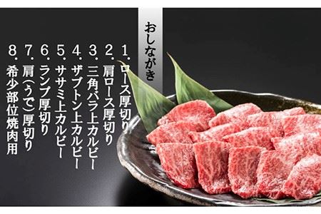 【計8回】お一人様向け 佐賀牛の異なる部位で焼肉を楽しむ！1か月に1回届く定期便 [FAZ044]