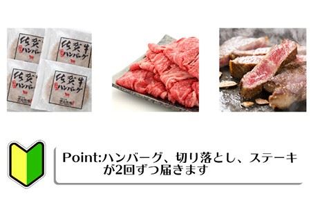 【佐賀牛お試し計6回定期便】佐賀牛の初心者限定定期便 [FAZ045]