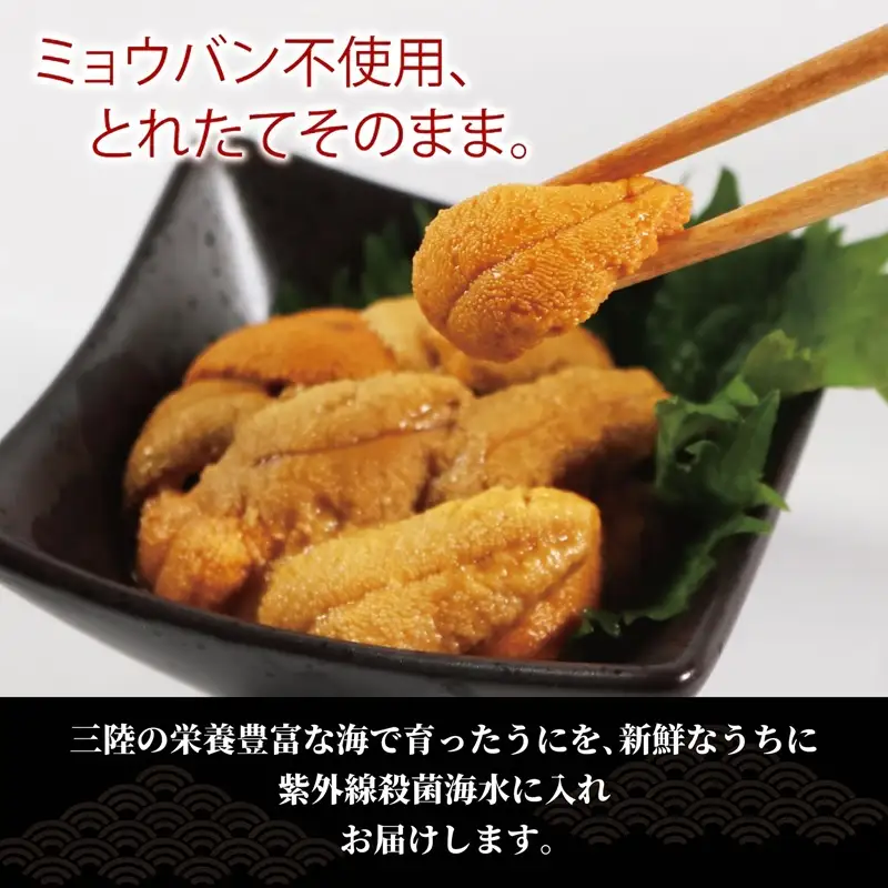 生ウニ 300g ミョウバン不使用