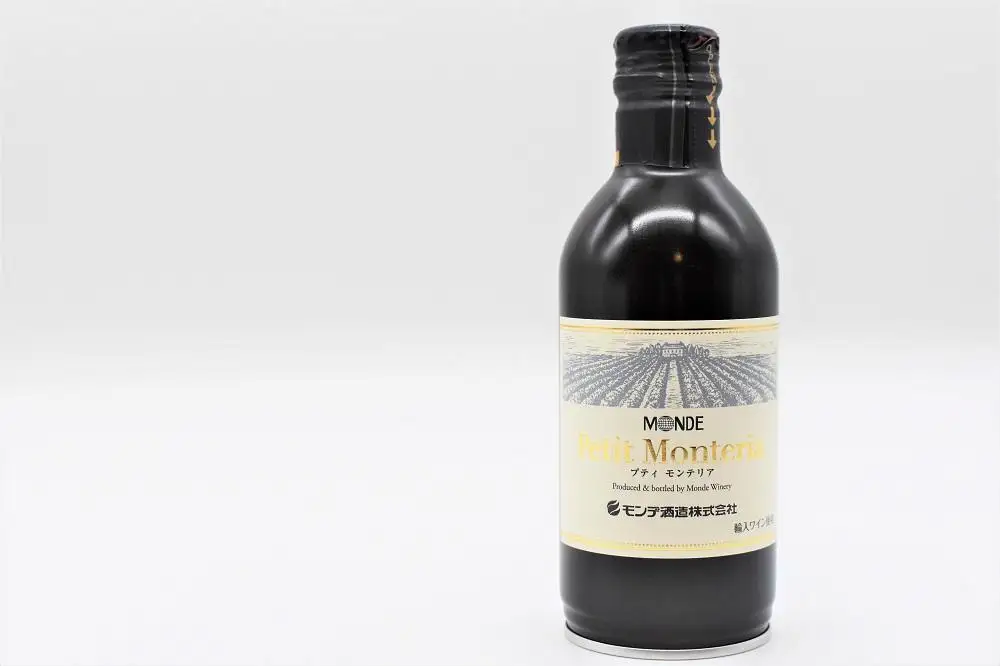 ワイン プティモンテリアルージュ 300ml×24本 赤ワイン ｜山梨ワイン 葡萄酒 ホームパーティー アウトドア キャンプ お家飲み 宅飲み ストック 富士 富士河口湖町 モンデ酒造 缶ワイン