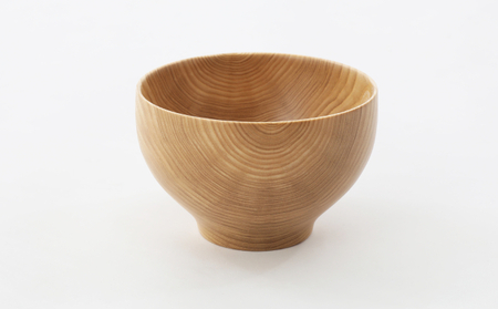 十勝の木のうつわ［天然木製］ カフェオレボウル 13cm【 工芸品 食器 マグカップ 汁椀 北海道 十勝 幕別 】