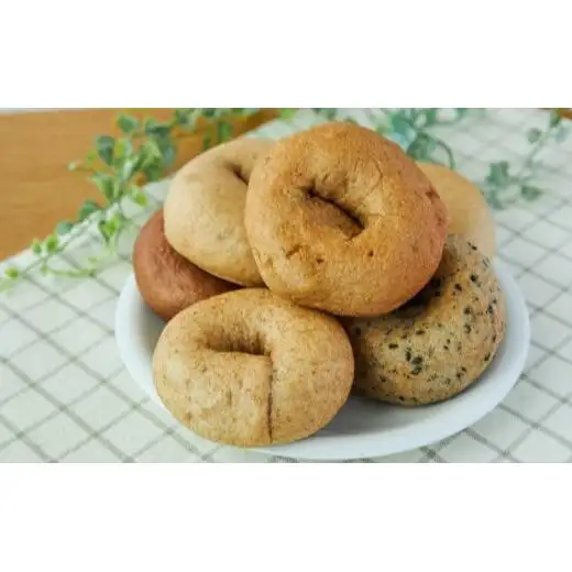 牛久市産 小麦 の ベーグル 6種・12個セット