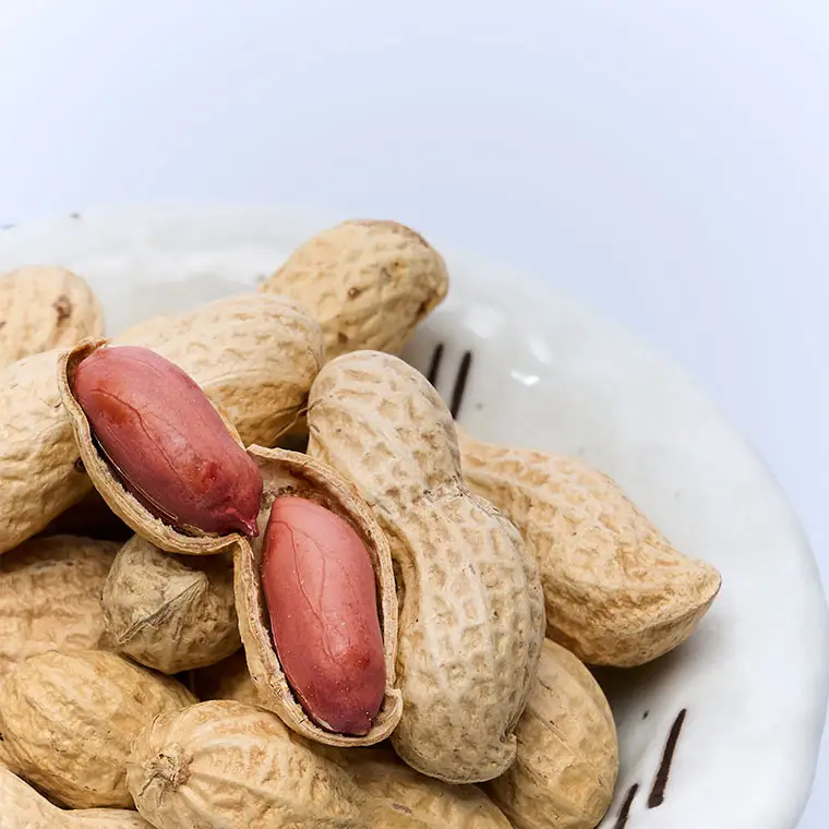 筑波山麓 特選 から付き 落花生 270g×4パック おつまみ 節分 茨城県産 国産 [BB003sa]
