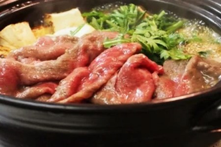 【巣篭りすき焼きセット!】真鶴 純米大吟醸/純米吟醸とA5ランク仙台牛すき焼き用(肩・もも)400g [44580920] 44580920