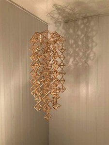 【Papilio】光のモビール「ヒンメリ」　光のシャワー
