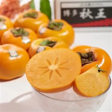 【先行受付】福岡オリジナルブランド　甘柿 秋王(あきおう)　約1.5kg箱(大牟田市)_果物・フルーツ 柿（カキ）  かき_【配送不可地域：離島】【1217263】