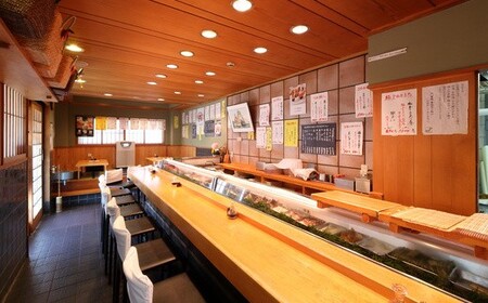 【店舗飲食】塩竈寿司海道　すし哲　ふるさと満喫セットＡ（2名様分）【4559654】