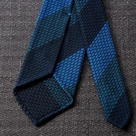 【手織りネクタイ】エグゼクティブガルザタイNo.8 kuskafabric 京都・丹後のシルク織物_装飾品・工芸品  織物   装飾品・工芸品  服飾小物 _【1254551】