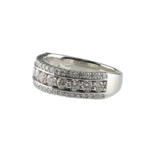 プラチナダイヤモンド1.0リング　RI-22PTWH