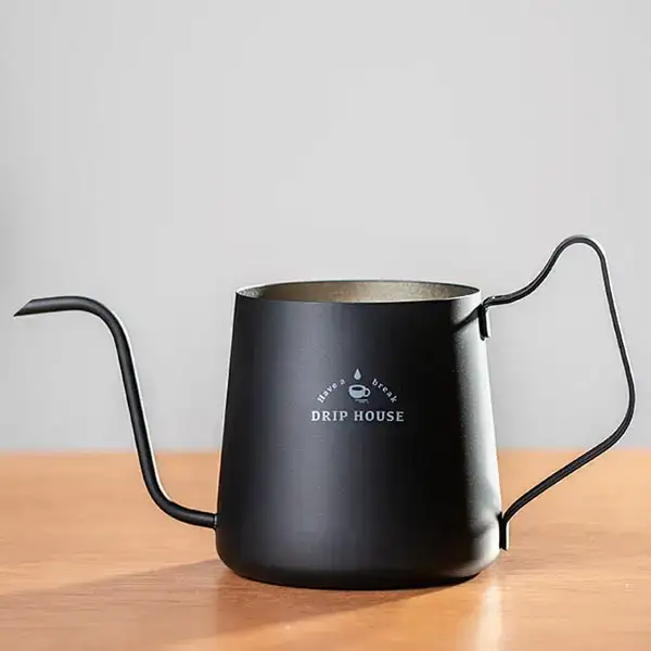 極細3.4mmノズル ドリップポット 350ml 1~2人用 コーヒーセット ステンレスポット キッチンツール