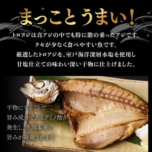 【アジの干物】 いずま海産干物 8枚