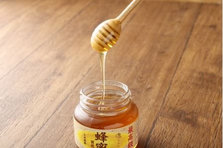 最高級で希少！純粋百花蜂蜜★ニホンミツバチのはちみつ（約４５０ｇ×２個セット）