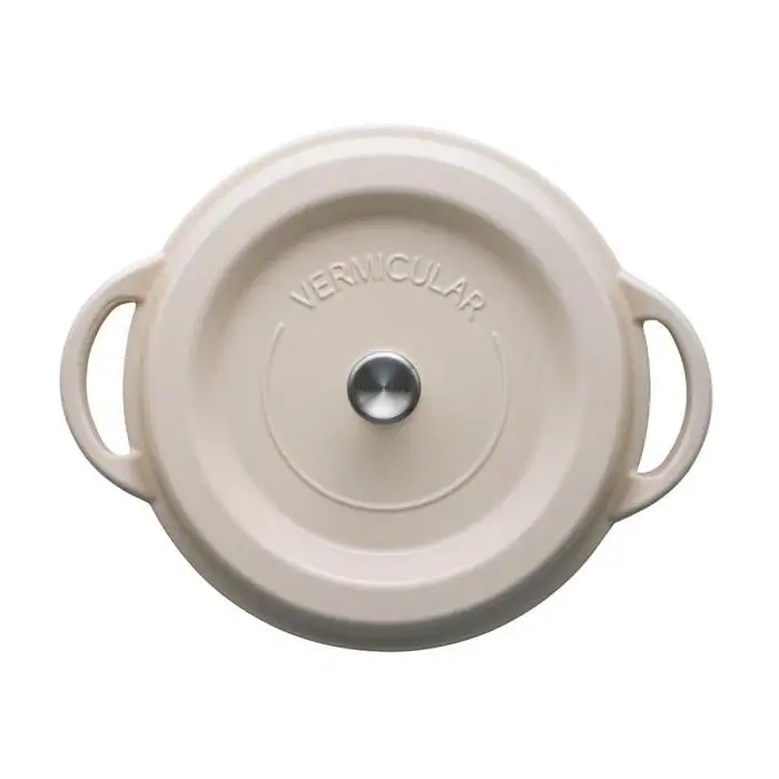 バーミキュラ オーブンポットラウンド26cm 　SUKIYAKI（ナチュラルベージュ）