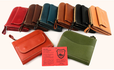 Native Creation L字ファスナー 本革ミニ財布 NC3773 全8色 栃木レザー【納期1～3カ月】 ファッション小物 カジュアル  RED