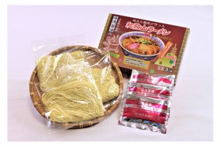 和歌山ラーメン　車庫前系湯浅醤油入　3食入×3箱セット【ksw101】