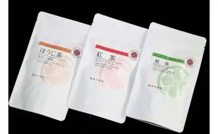 ＜農薬不使用八女茶＞あれこれティーバッグ 3種詰合せ　041-002