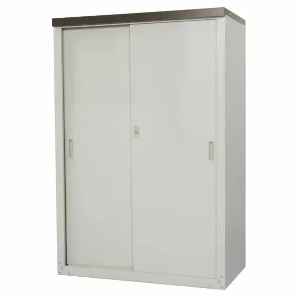 ハーフ棚収納庫 HS-132HT 倉庫 組立式 便利 [グリーンライフ]