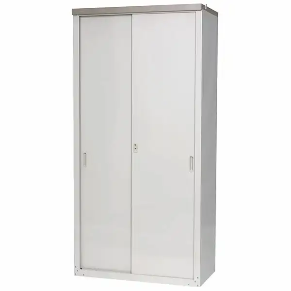 ハーフ棚収納庫 HS-182HT 倉庫 組立式 物置 便利 [グリーンライフ]