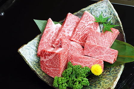 近江牛 A5 ランク サイコロ ステーキ 400g げんさん 【DG06W】ステーキ