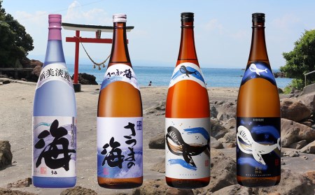 D4-25101／大海酒造飲み比べ　1800ml　4本セット