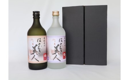 【栃木県 鹿沼市産】 本格焼酎 はとむぎ 美人 2本セット（22度・43度）各720ml×２本 酒 焼酎 麦 酒 米焼酎 お酒 