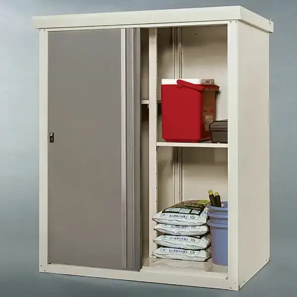 ファミリー物置 ダシーレ 1215（チタングレー） 倉庫 組立式 便利 [グリーンライフ]