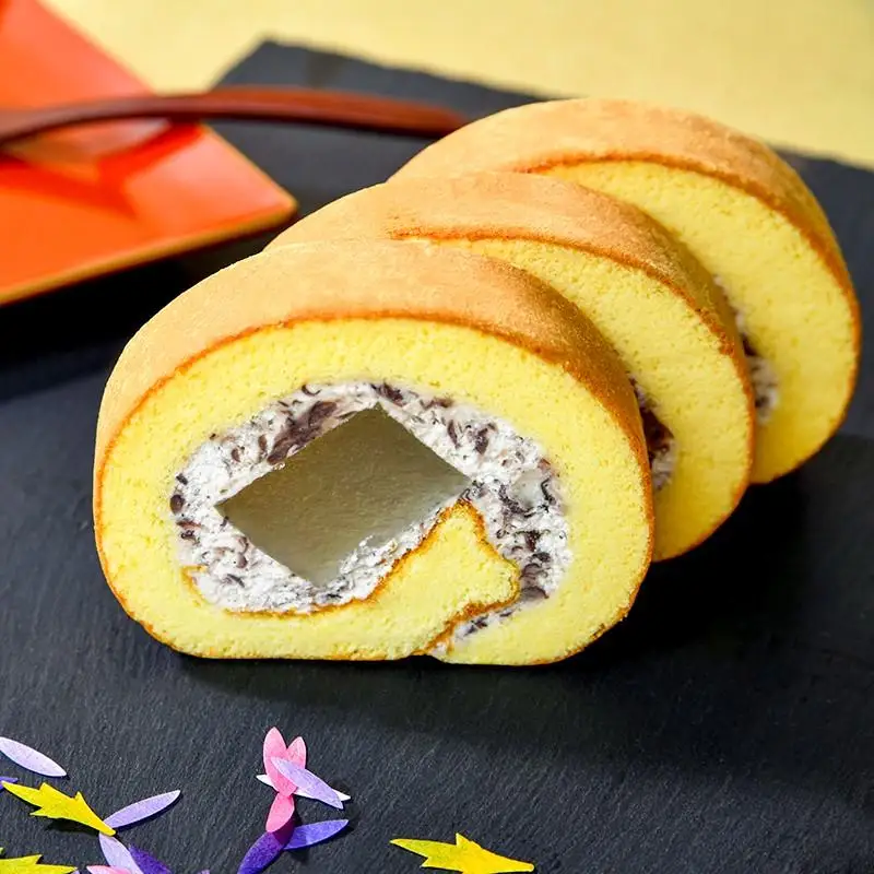 『おかし花月』米粉100% わらび餅ロール10個 お菓子＜23-16a＞★