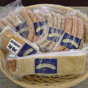 【3ヶ月定期便】白州フランク人気詰め合わせ定期便 総重量4.7kg ウィンナー ソーセージ ベーコン 詰め合わせ 北杜市 [h038]