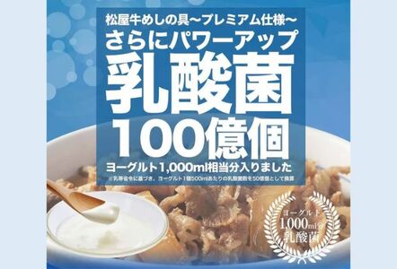 牛丼 松屋 乳酸菌入 プレミアム仕様 牛めしの具 10個 冷凍 セット 冷凍食品 食品 惣菜 n1 