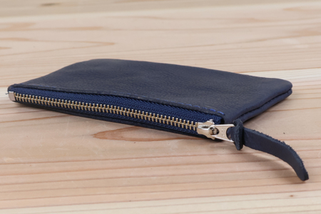 ポーチ ネイビー [アトリエSASSA 富山県 朝日町 34310045]