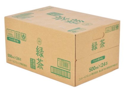 緑茶 500ml×24本 ペットボトル / Nビバレッジ / 富山県 朝日町 [34310195]