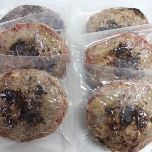 長崎和牛(A4～A5ランク使用)焼き目ハンバーグ(140g×6個)( 長崎和牛 ハンバーグ A4ランク以上 牛肉 豚肉 肉 冷凍 ボイル 個包装 おかず お弁当 人気 大人気 ）【B5-067】