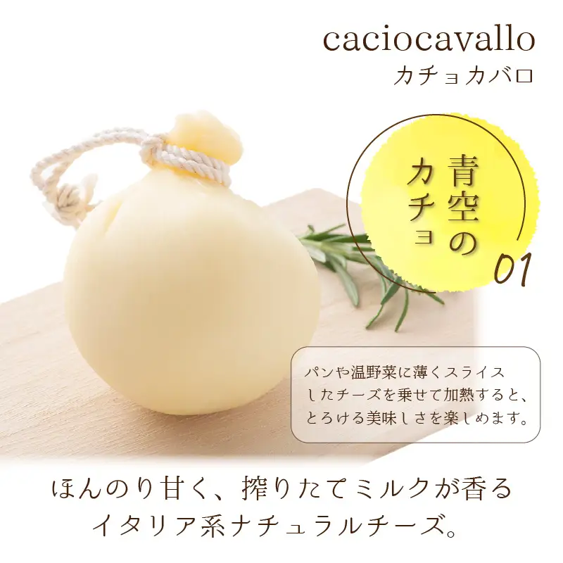 カチョカバロ 2種 詰め合わせ ／ チーズ とろける おつまみ カプレーゼ モッツァレラ パン ワイン スライス 食べ比べ あわら [aw054-a002]