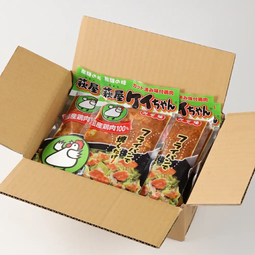 萩屋ケイちゃん みそ一択セット (みそ味 230g×5袋) 【10-4】