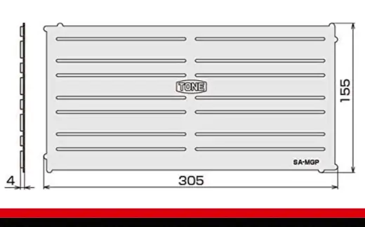 TONE トネ マグネットツールパネル ( SA-MGP ) 15001-40000434