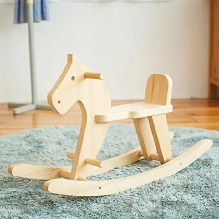 桧のおもちゃ　アイコニー　木馬 IKONIH　Rocking　horse