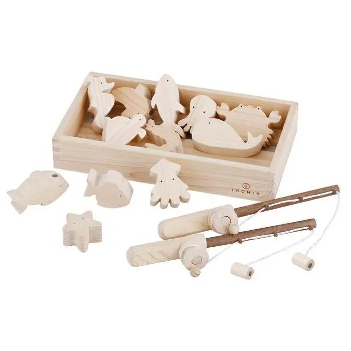 桧のおもちゃ　アイコニー　いきものセット IKONIH　Creatures Set