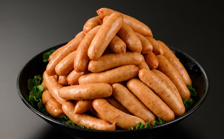 【訳あり】鹿児島県産 黒豚 あらびきウインナー 1.5kg（500g×3P）【00-008-11】