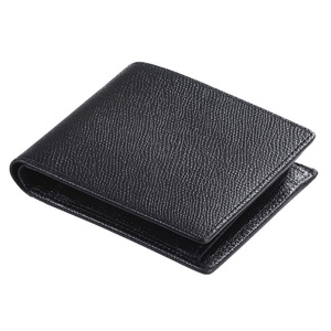 【豊岡財布】 craftsmanship　バレキR２折ウォレット（CW002）(ブラック)