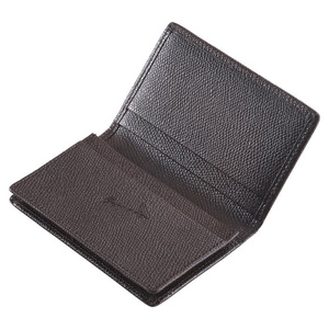 【豊岡財布】 craftsmanship　バレキ名刺入れ（CW003）(チョコ)