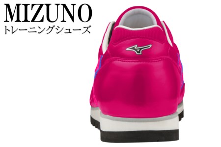 AO35　ミズノトレーニングシューズ　BUILT　TRAINER【ローズピンク×フラッシュピンク2E】