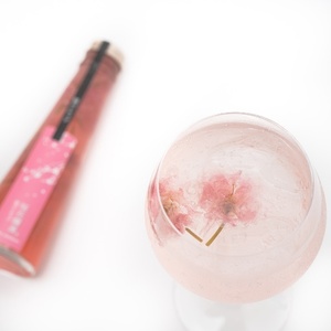 四万十川源流域の無農薬八重桜 [桜花爛漫 桜の花シロップ ]無添加 無農薬栽培の手摘み桜と高知県産オーガニックレモン 第34回グルメ＆ダイニングスタイルショー秋2023　ビバレッジ部門　審査員特別賞（3位）受賞 製菓 高知県産 冷蔵便